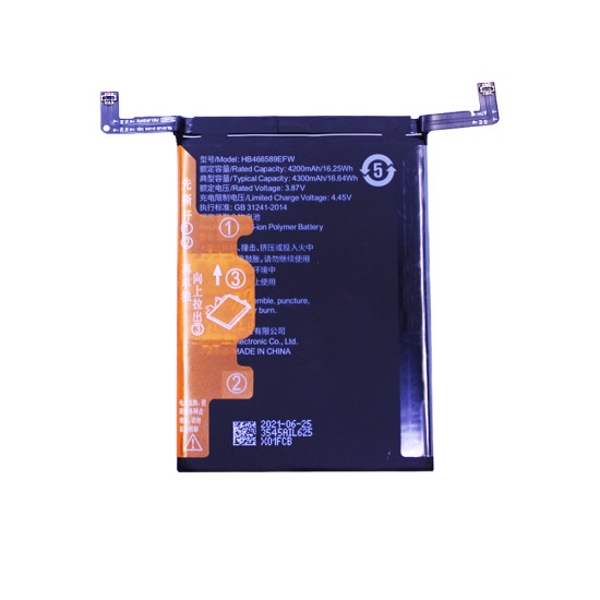 Battery HB466589EFW for Huawei Honor 50 Lite/Nova 8i 4300mAh